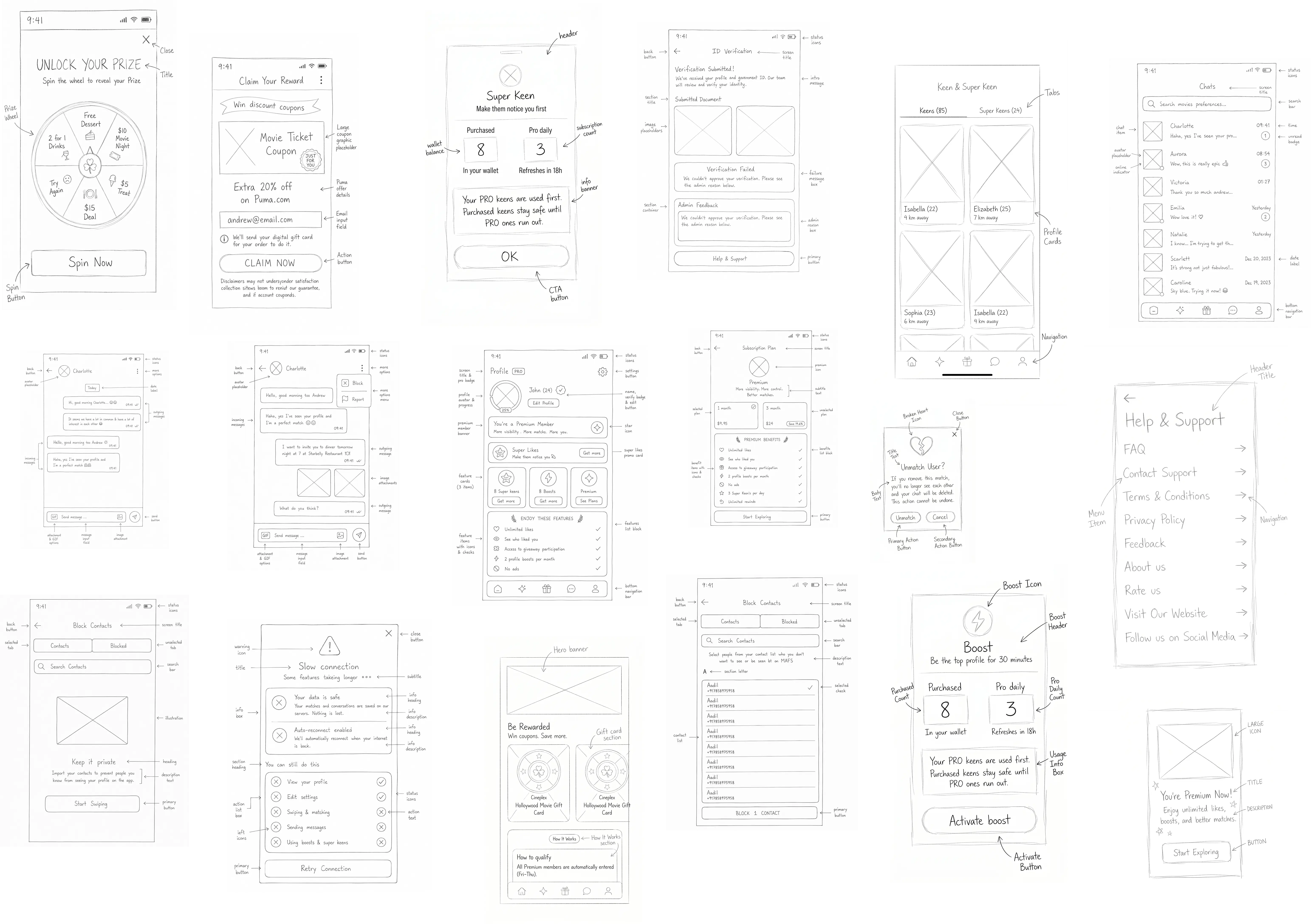 High-Fidelity App Design